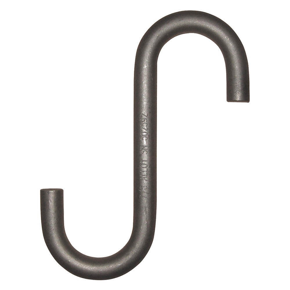 PEERLESS SHA0500 S-Hook,Alloy Steel,1 1/2 in,775 lb,G80 49DA08