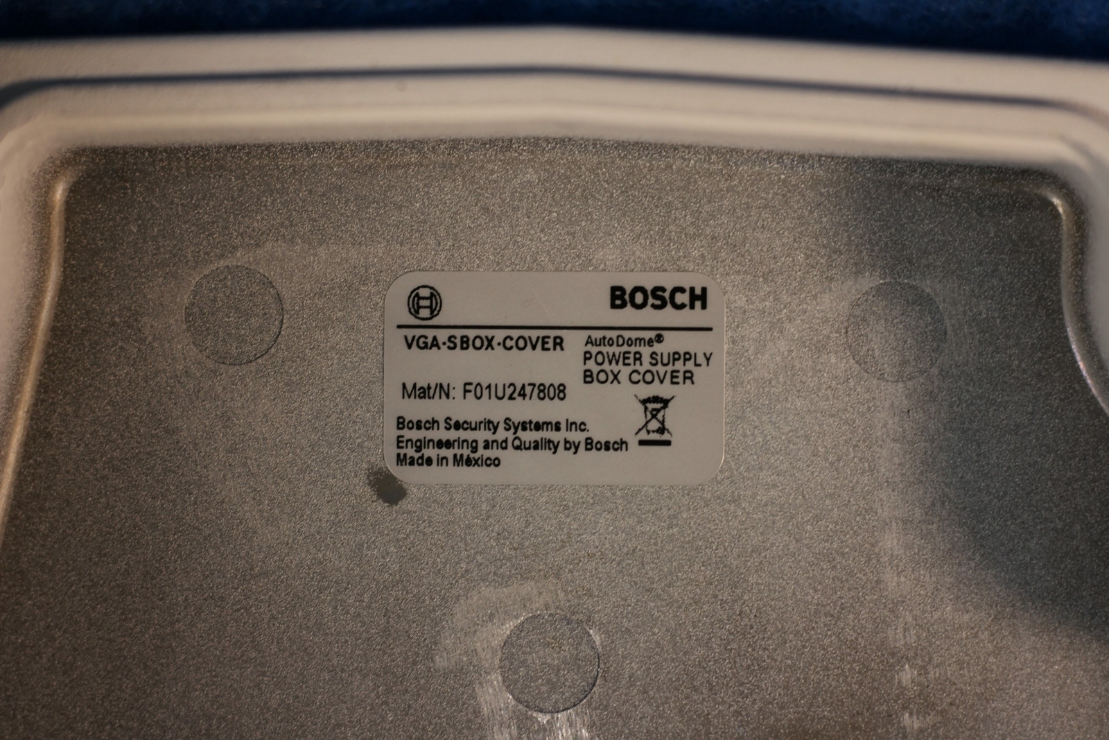 BOSCH VG4-SBOX-120VAC Auto Dome Mechanical Power Supply 90 Day Warranty