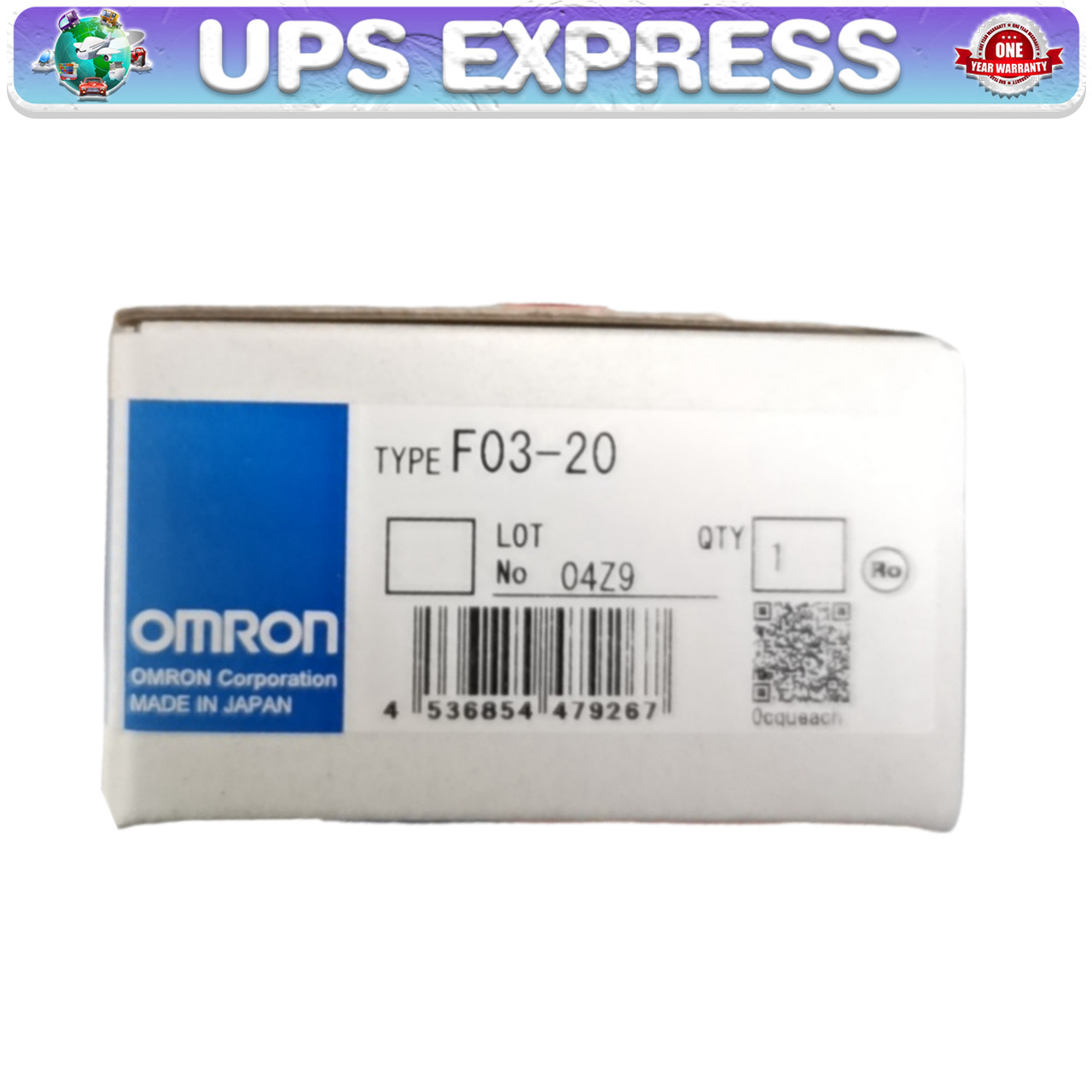 F03-20T Omron 1 PCS NEW IN BOX K7L Series Leakage Detector Terminal Resistor #CG
