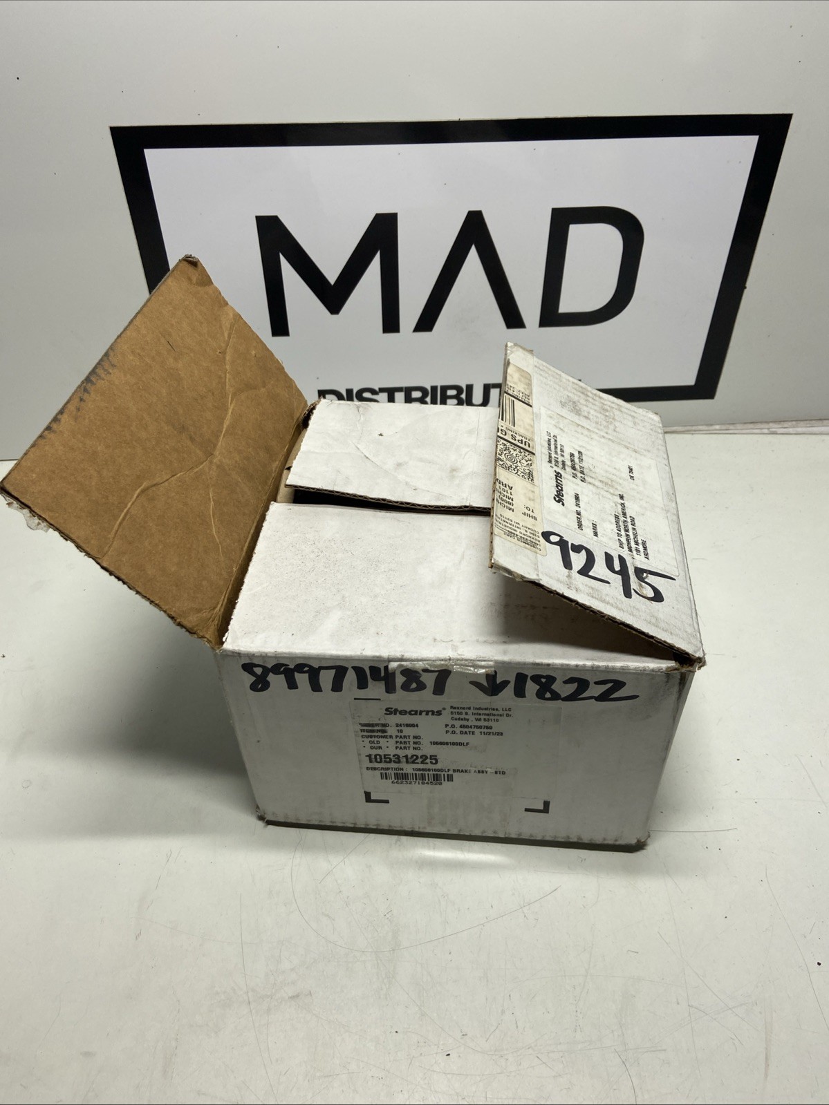 105606100DLF Stearns Brake NEMA2 460VAC, 60/50 Coil Hz