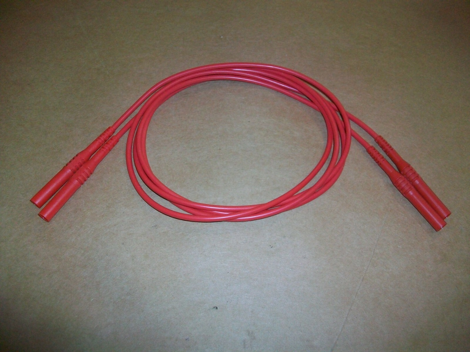 2pc Mueller Electrical Test Lead BU-6161-M-24-2 20AMP 40″ LONG MALE / MALE