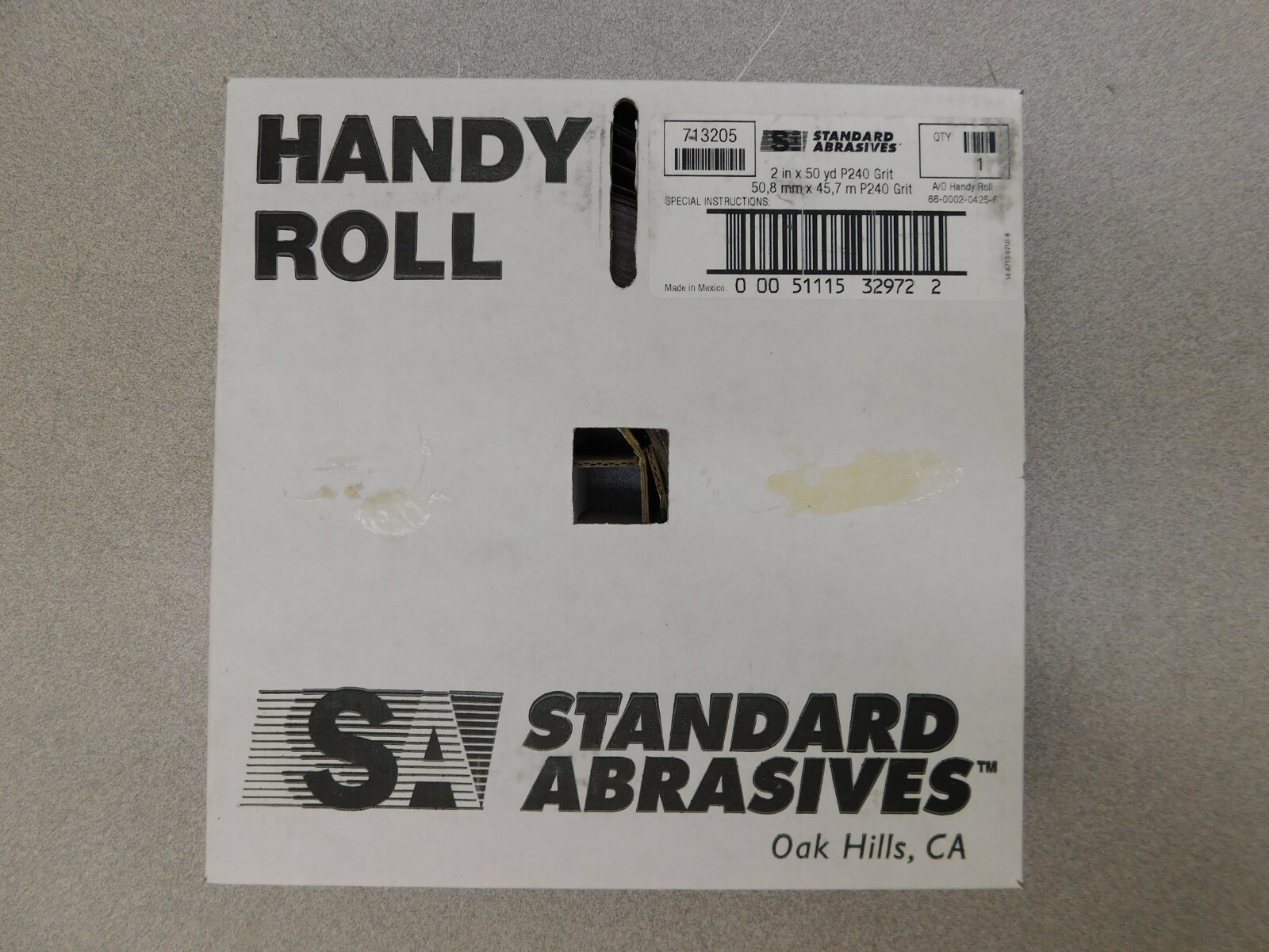 Tru-Maxx Aluminum Oxide Shop Roll 2″ x 50 Yd 240 Grit 41904798