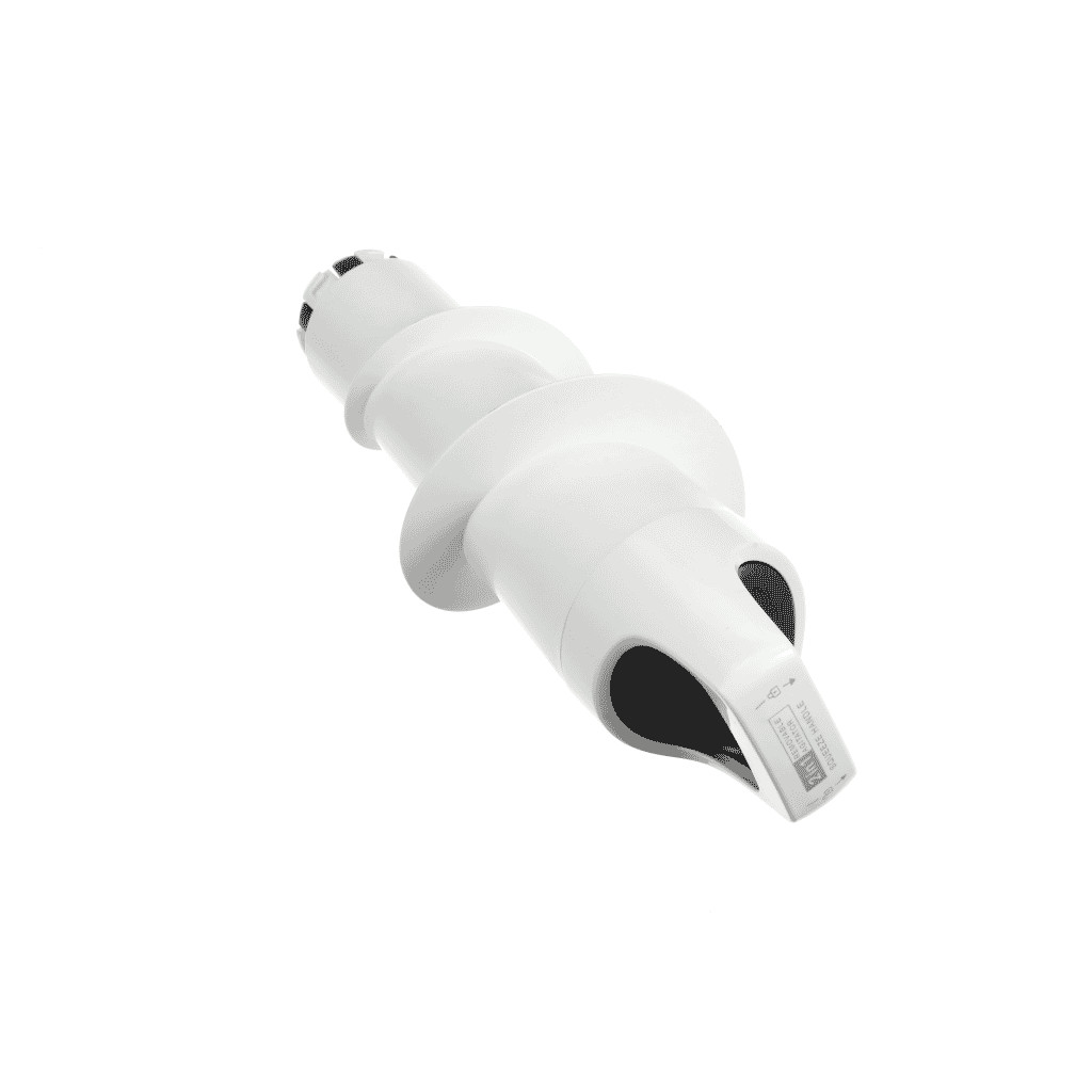 Whirlpool W11614636 Barrel Assembly 1/2″ White Plastic